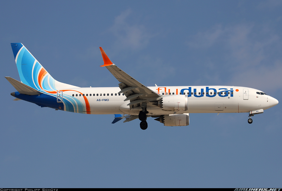 A6-FMX, Boeing 737-8 MAX, flydubai, András Soós