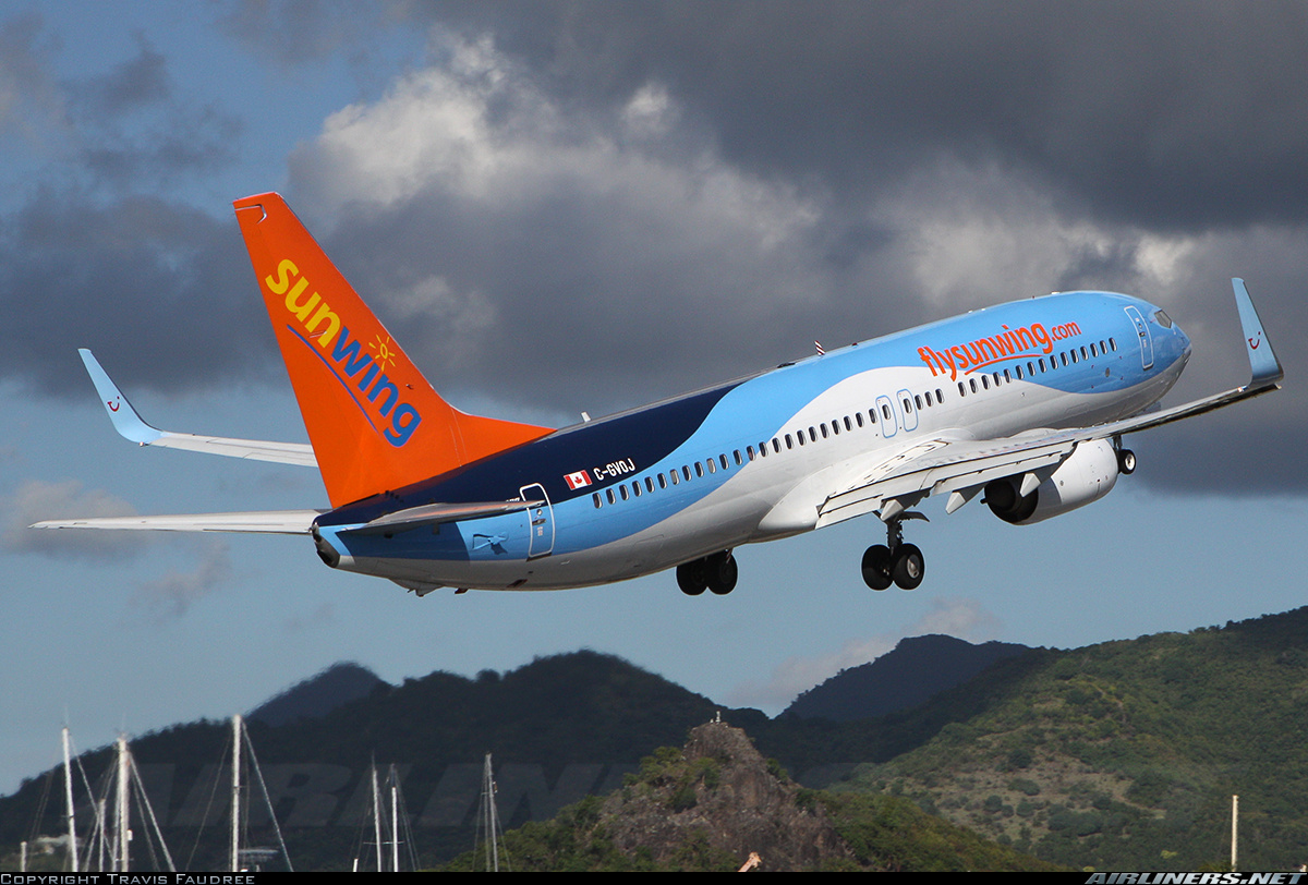 where does sunwing travel to