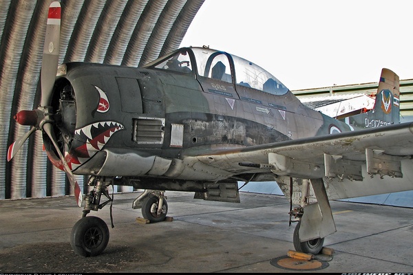 North American AT-28D Trojan - Thailand - Air Force