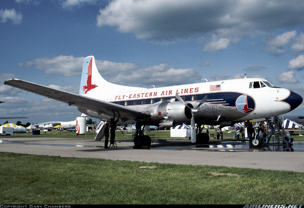 Martin 404, Fly Eastern Airlines Aircraft Model Mahogany Display