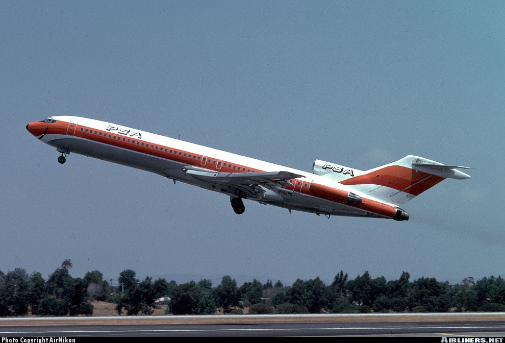 Boeing 727-214 - PSA - Pacific Southwest Airlines | Aviation Photo ...