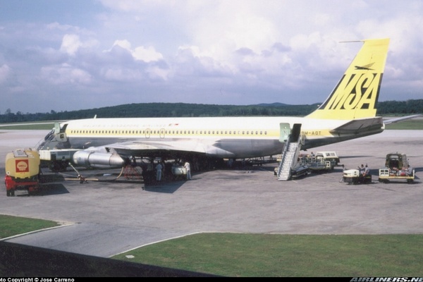 Boeing 707-312B - Malaysia-Singapore Airlines - MSA