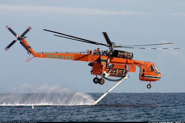 Sikorsky S-64E Skycrane - Evergreen International Airlines | Aviation ...