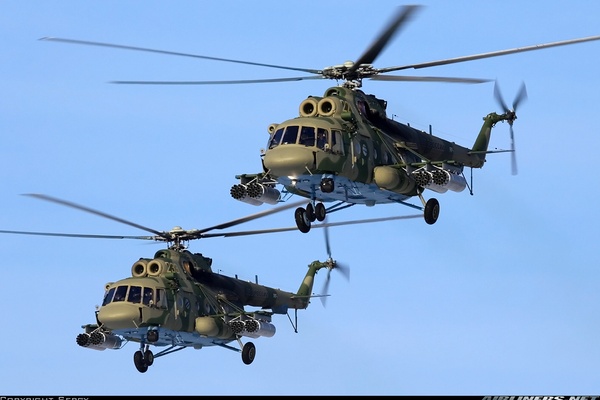 Mil Mi 8amtsh Terminator Russia Air Force Aviation Photo 2699696 Airliners Net