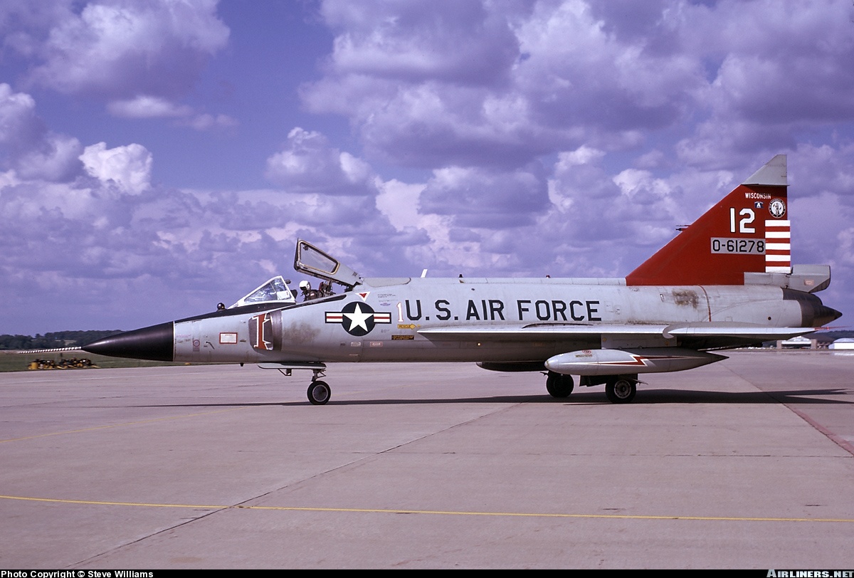 Convair F 102a Delta Dagger 8 10 Usa Air Force Aviation Photo