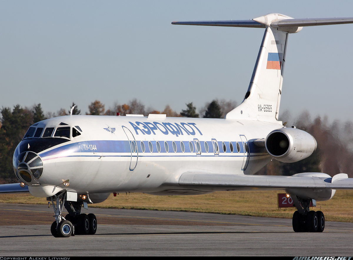 Tupolev Tu-134A - Aeroflot (Russia - Air Force) | Aviation Photo ...