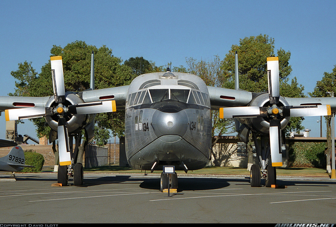 Fairchild C119G Flying Boxcar USA Air Force Aviation Photo