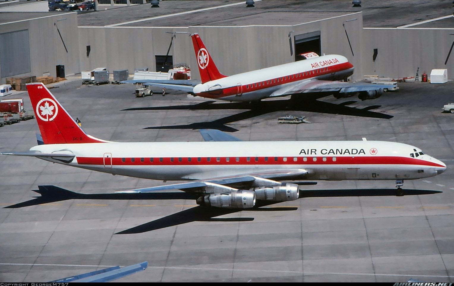 1/400 DC-8-52 ポインツ・オブ・コール・カナダ航空　C-FNZE 1/400 DC-8-52 ポインツ・オブ・コール・カナダ航空 C-FNZE