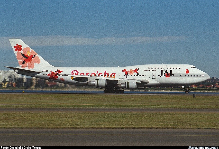 Boeing 747 346SR Japan Airlines JAL Reso cha Aviation Photo