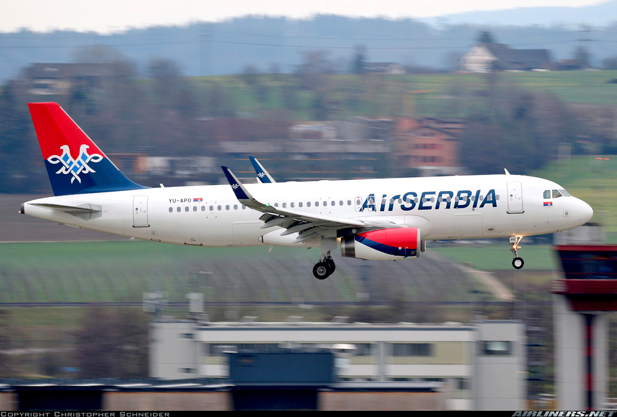 Airbus A320 232 Air Serbia Aviation Photo 7106249