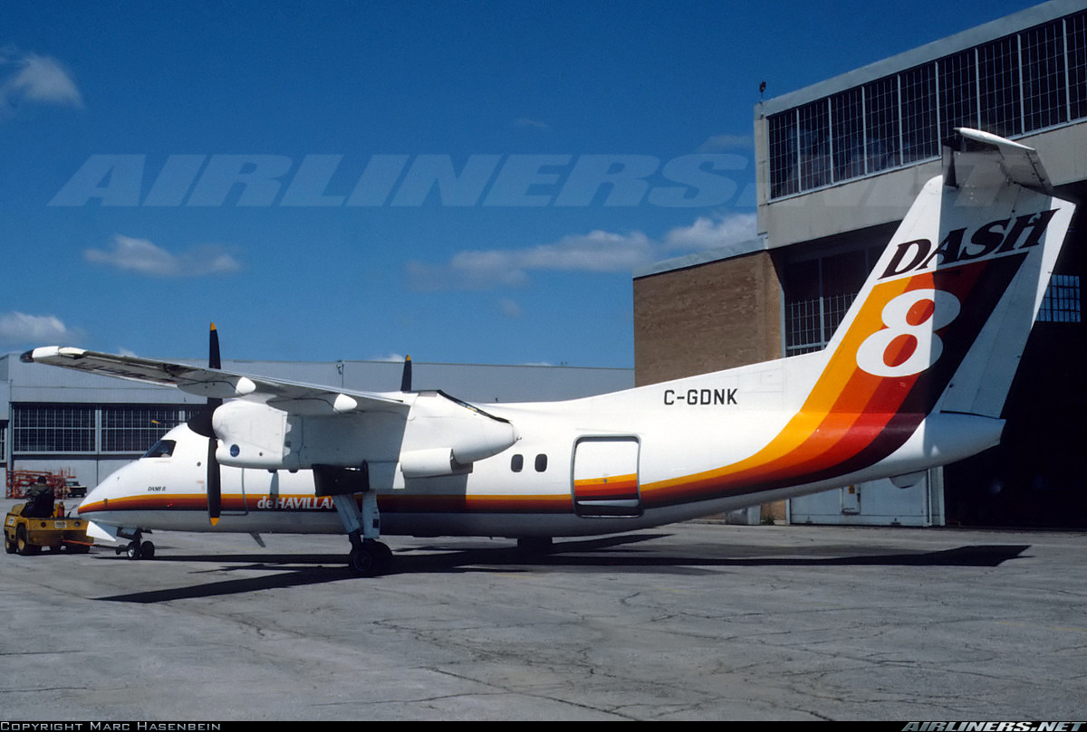 De Havilland Canada DHC-8-100 Dash 8 - De Havilland Canada | Aviation ...