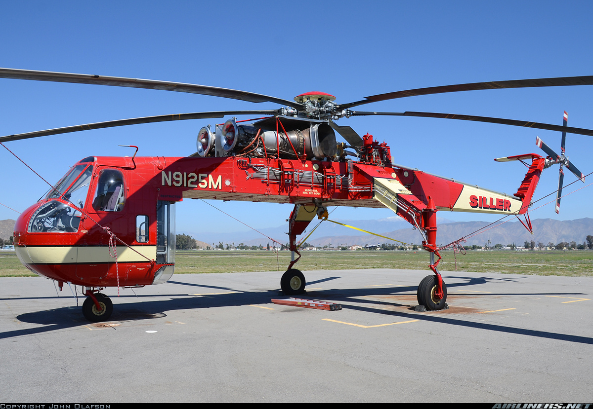 Sikorsky CH-54A Tarhe (S-64A) - Siller Helicopters | Aviation Photo #2462349 ...1200 x 829