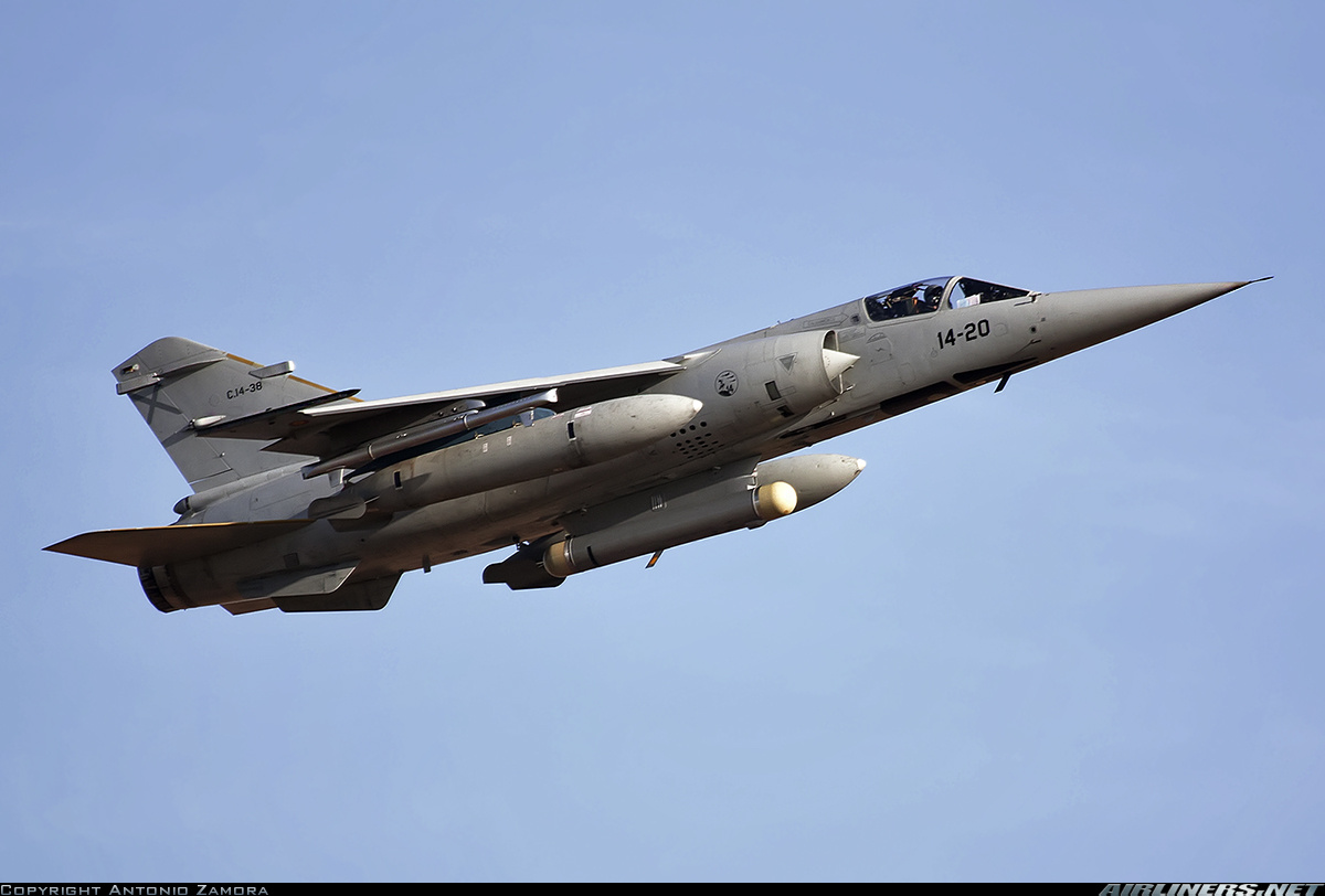 Dassault Mirage F1CE(M) - Spain - Air Force | Aviation Photo #1901659 ...