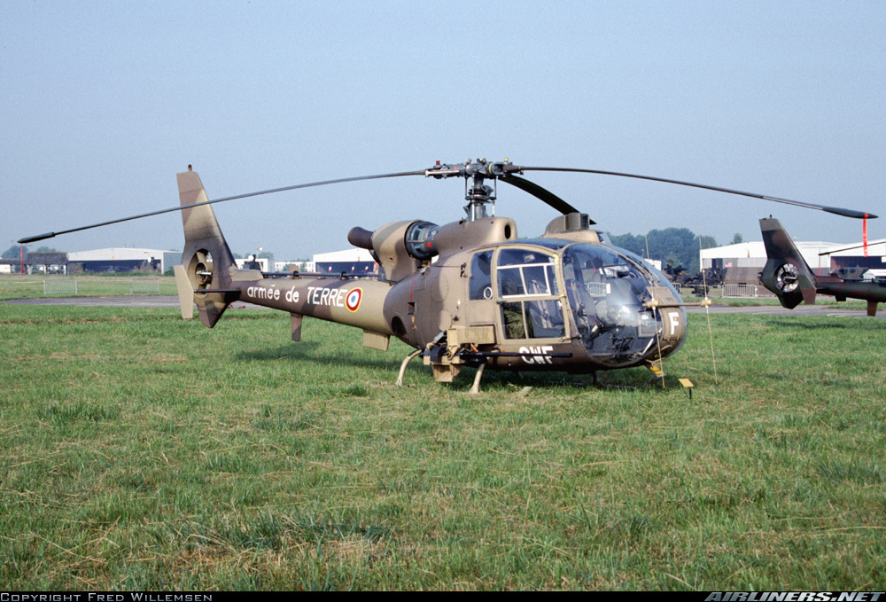Aerospatiale SA 341F Gazelle France Army Aviation Aerospatiale SA 341F Gazelle France Army Aviation