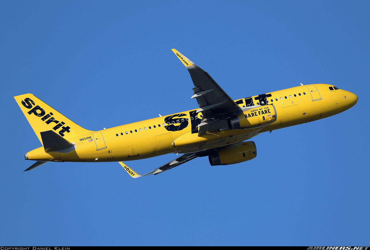 Airbus A320-232 - Spirit Airlines | Aviation Photo #5372979 | Airliners.net