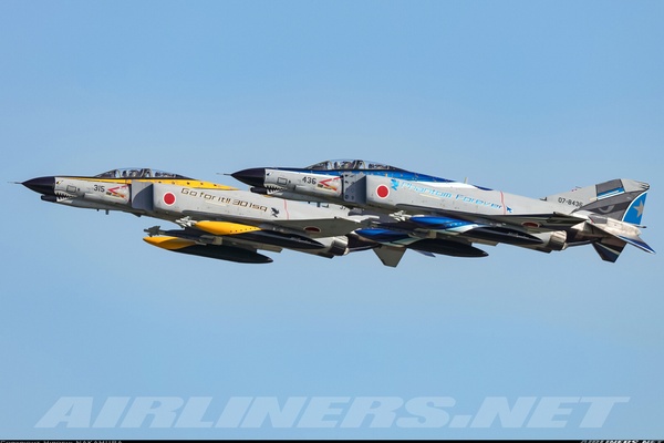 McDonnell Douglas (Mitsubishi) F-4EJ Kai Phantom II - Japan Air 